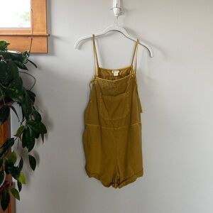 Billabong Tan Wild Pursuit Romper Size M